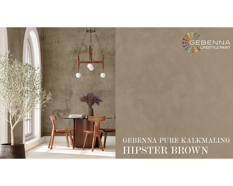 HIPSTER BROWN KALKMALING